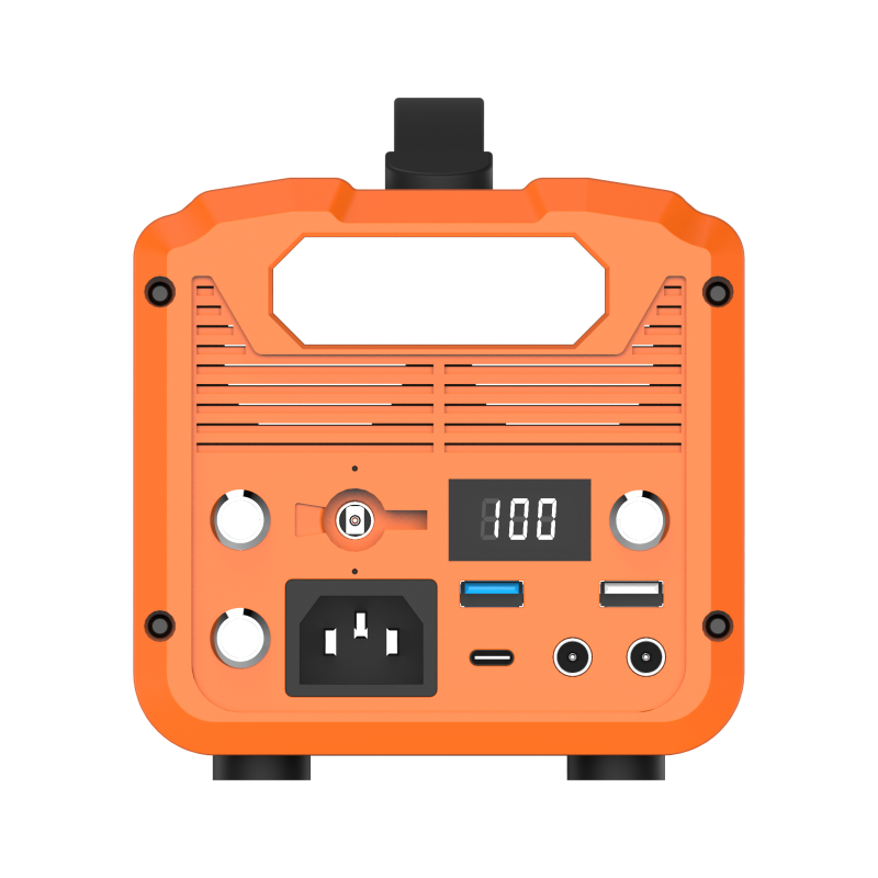 પોર્ટેબલ પાવર સ્ટેશન સોલર જનરેટર 300w (2)